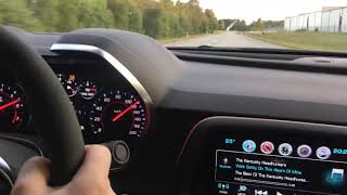 2017 Camaro ZL1 Acceleration 0180kmh [upl. by Bilow753]