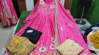 New design fancy anarkali or afgani dress or wollen 🌹 shipping free 🌹7015652424 [upl. by Eirased]