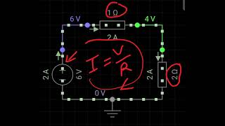 KVL  Circuit Analysis via animation 👌 [upl. by Ellata]