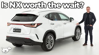 Lexus NX 350h 2022 review walkaround  hybrid NX full tour  Chasing Cars [upl. by Rannug]