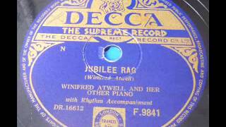 Winifred Atwell  JUBILEE RAG  Decca F9841 1952 DoGramofonuPL [upl. by Flip237]