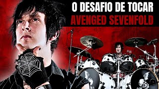 THE REV E O SEU CONTROLE NO PEDAL DUPLO NO AVENGED SEVENFOLD [upl. by Fondea]