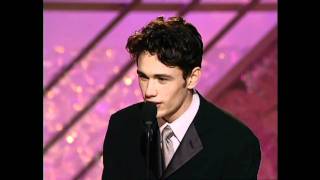 James Franco Wins Best Actor Mini Series or TV Movie  Golden Globes 2002 [upl. by Eintrok77]