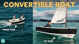 THE ULTIMATE DINGHY row motor or sail it [upl. by Lalo]