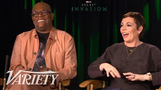 Secret Invasion Stars Samuel L Jackson Emilia Clarke on Which Marvel Characters They Would Be [upl. by Palecek]