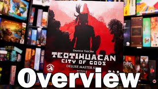 All About Teotihuacan Deluxe Master Set  Board Game Overview [upl. by Ot]