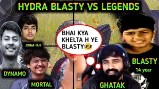 HYDRA BLASTY VS SOUL MORTAL  DYNAMO GAMING  JONATHAN  SCOUT  GHATAK REACTION ON HYDRA BLASTY [upl. by Liddle]