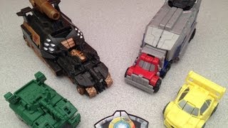 BOT SHOTS BATTLE FOR THE MATRIX TRANSFORMERS TOY REVIEW [upl. by Nilkcaj]