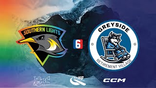 SL Blues VS Greyside Retirement Village  Div 6  2nd August  IceHQ Beer League ice hockey [upl. by Kylah]