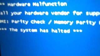 Windows 7 Blue Screen [upl. by Assirrec]