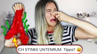 Intimpflege Wie ich mich „UNTENRUM“ sauber halte  Perioden amp Life Hacks [upl. by Lewan186]