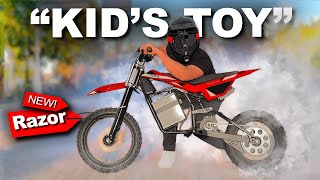 I Built an INSANE Electric Mini Dirt Bike 60mph [upl. by Llevert108]