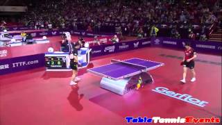 Kenta Matsudaira Vs Ma Lin Round 1 WTTC Paris 2013 [upl. by Janis]