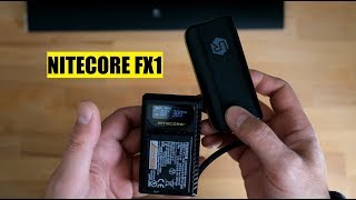 NITECORE FX1 USB CHARGER FOR FUJIFILM NPW 126126S [upl. by Hastie]