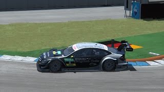 Assetto Corsa  DTM 2015  MercedesAMG C 63  Hockenheimring  140574 [upl. by Rodina]