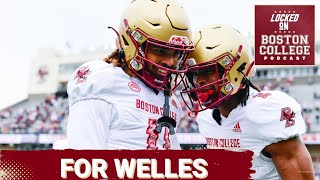 Boston College Eagles Red Bandanna Game Honoring a Hero [upl. by Selfridge883]