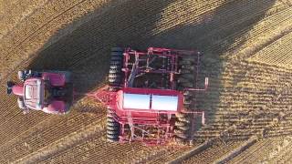 Quadcopter landing on a Horsch Sprinter Corn Drill [upl. by Ora382]