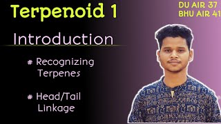 Terpenoids part1isoprene unitisoprene unit calculationlinkage HeatTale in terpenesiitjamdu [upl. by Akili84]