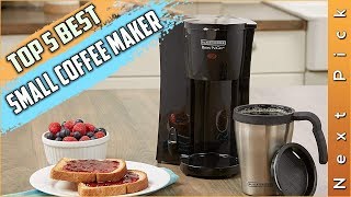 Top 5 Best Small Coffee Makers Review in 2023 [upl. by Aniles693]