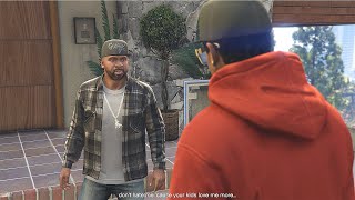 Lamar Roasts Franklin Again  GTA Online [upl. by Aicilev]