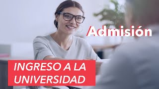 Consejos para la entrevista de ingreso a la Universidad [upl. by Aneeuqahs]