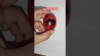 Painting on Eggshell eggshellcraft art painting howtodraw artshorts incredible amazingart yt [upl. by Nimajneb]