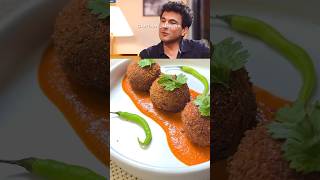 Master chef Vikas Khanna Enjoy these balls shorts ytshorts celebrity food recipe viralvideo [upl. by Niletak]