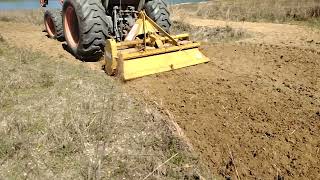 Tilling soil at Escambia Lakes in slow motion [upl. by Columbine631]