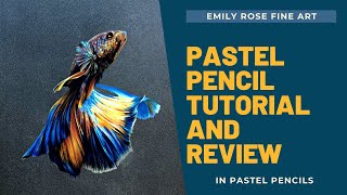 Pastel Pencil TUTORIAL and REVIEW [upl. by Waterman360]