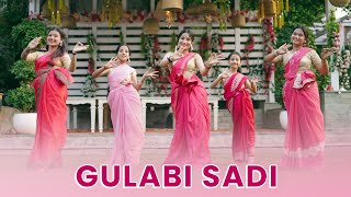 Gulabi Sadi  Dance Cover  New Marathi Song  Sanju Rathod Prajakta Ghag  Geeta Bagdwal GB DANCE [upl. by Cirri533]