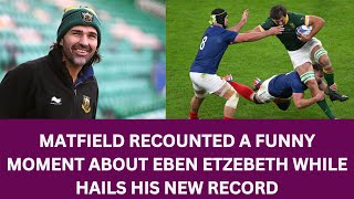 Matfield Recounts Funny Moments with Springboks Etzebeth in Rugby Championship [upl. by Kat406]