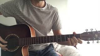 Naza  Faut pardonner cover tuto guitare [upl. by Emilee]