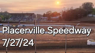 Carnett Clash at Placerville Speedway [upl. by Sidonie]