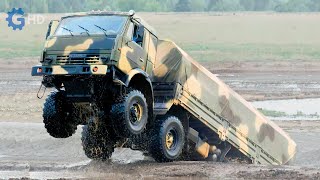 The Most Powerful and Impressive Kamaz Special Trucks you have to see ▶ OffRoad Recovery Truck [upl. by Anuahsar]