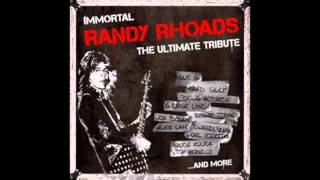 Immortal Randy Rhoads  The Ultimate Tribute  Over the Mountain [upl. by Menken]