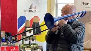 James Morrison tests the ZO Next Generation plastic trombone [upl. by Walker]