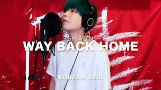 Way Back Home  SHAUN  cover by SG [upl. by Lauree]