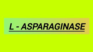 L asparaginase  In Tanglish [upl. by Japheth349]