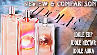 عطر ايدول اشهر عطور الورد النسائية نكتار وإيدول أورا و كلاسيكlancom idole idole auraidole nectar [upl. by Noiroc815]