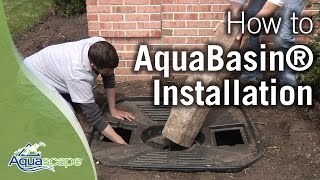 How to Build a Fountain with Aquascapes AquaBasin [upl. by Sanoj]