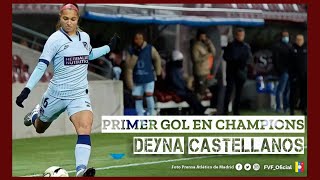 🎥Primer Gol de Deyna Castellanos en la Champions League  Gol de Ysaura Viso en la Final de Colombia [upl. by Eimac]