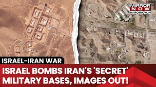 Israel Attacks Iran IDF Bombs IRGCs Secret Military Bases Terrifying Images Reveal Destruction [upl. by Rabbaj]