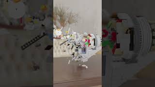 LEGO 75331 Razor Crest Animated Speedbuild  LEGO Star Wars  Blender Geometry Nodes Animation [upl. by Lipinski]