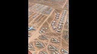 World biggest airplane graveyard viral fact FactsMine [upl. by Carbo]