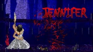 Jennifer  El Gore hecho juego Beat em Up Game [upl. by Haibot]