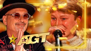 Dreams Come True Young Singer Wins the Golden Buzzer on Americas Got Talent 2024 [upl. by Winfrid735]