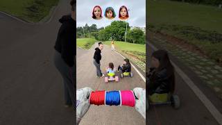 Fast Challenge Cart Vs Girl [upl. by Beverlee]