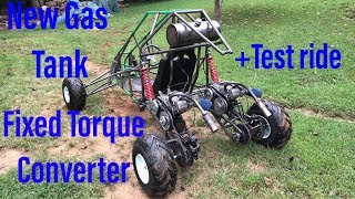 building the long travel full independent suspension dual engine go kart part 5 [upl. by Lantz]