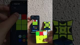 LIKE SHARE SUBSCRIBE❤  cube solver app  cube solve with app  shorts shortsfeed cube [upl. by Floss844]