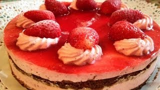 Mousse alla fragola la ricetta dellex pasticcere [upl. by Josh]